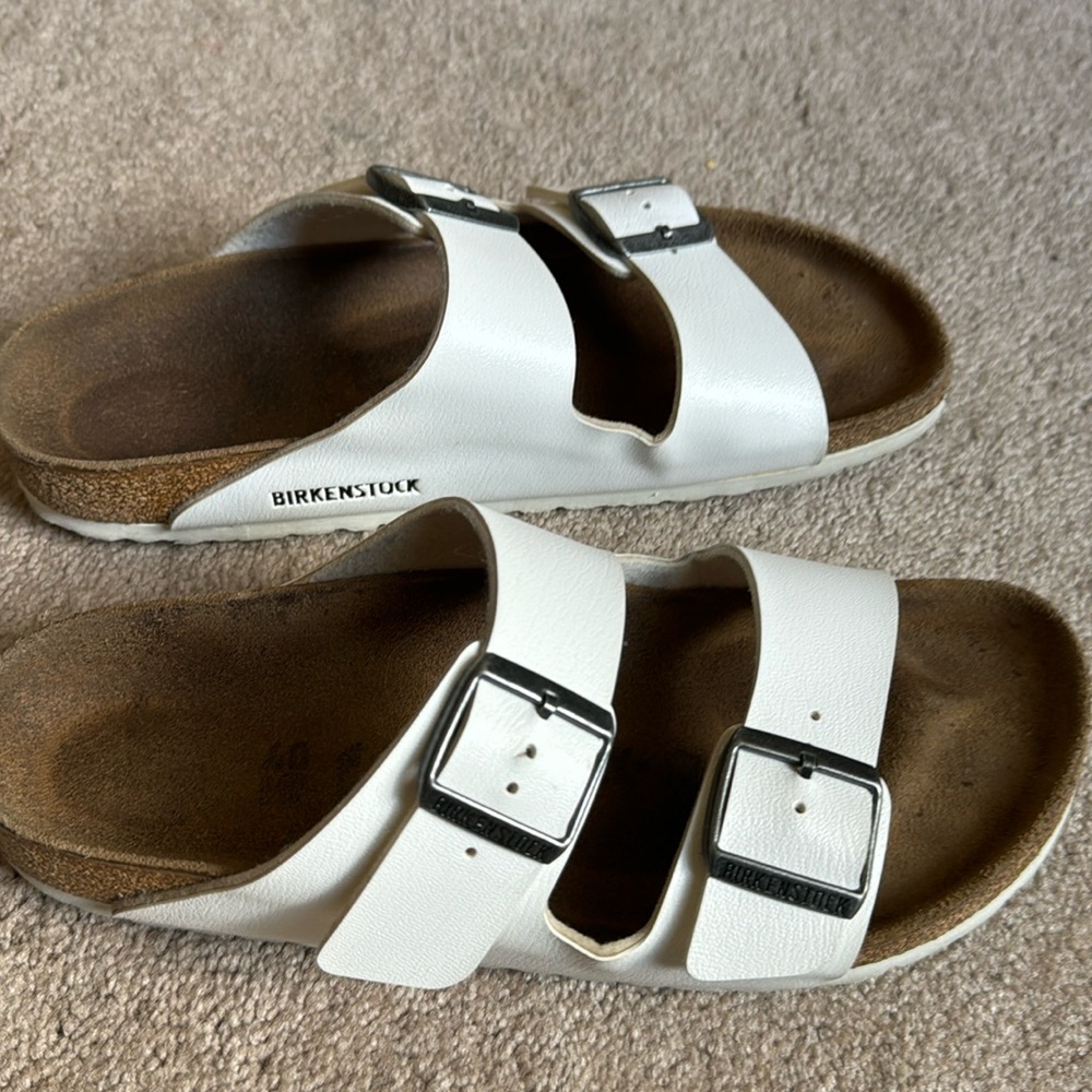 White Birkenstock